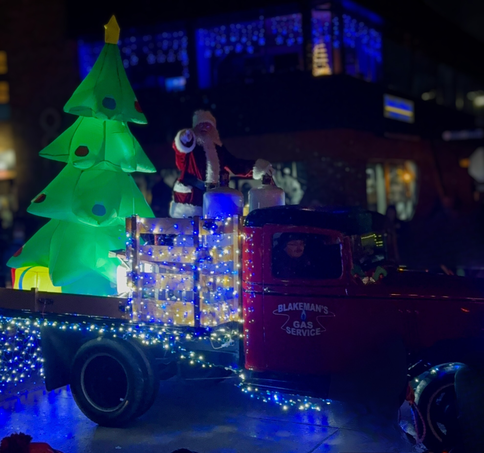 Blakeman Propane Santa Truck